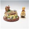 Image 1 : 2pc Goebel Hummel Music Box and Figurine, A Wish for Mother