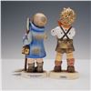 Image 2 : 2pc Goebel M.I. Hummel Figurines, Hear Ye Hear Ye and Cheerful Tune