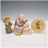Image 1 : 4pc Goebel Hummel Figurine, Pin, Ornament and Plaque
