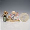 Image 2 : 4pc Goebel Hummel Figurine, Pin, Ornament and Plaque