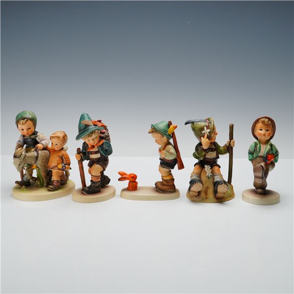 5pc Goebel Hummel Wilderness Travel Themed Figurines
