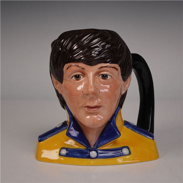 Royal Doulton The Beatles Character Jug, Paul McCartney D6724 Signed