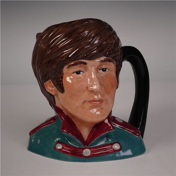 Royal Doulton The Beatles Character Jug, John Lennon D6725 Signed