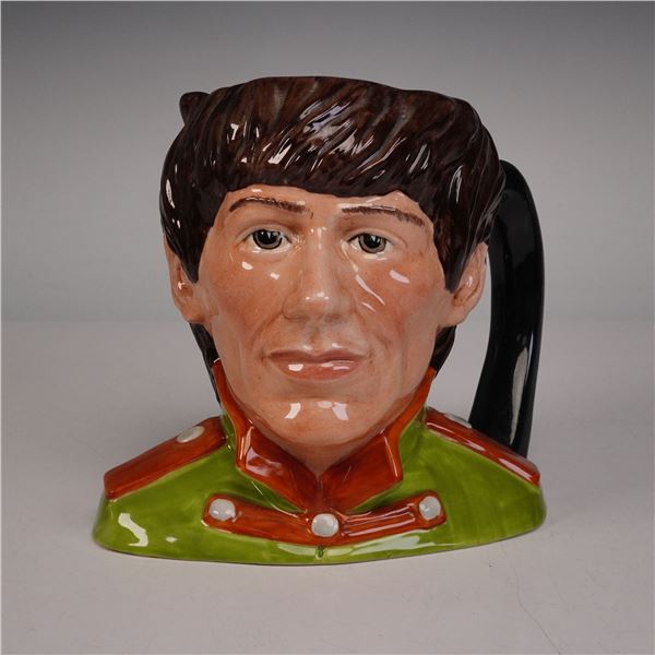 Royal Doulton The Beatles Character Jug, George Harrison D6727 Signed