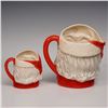 Image 2 : 2pc Royal Doulton Character Jugs, Large and Small Santa Claus