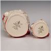 Image 3 : 2pc Royal Doulton Character Jugs, Large and Small Santa Claus