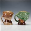Image 2 : 2pc Royal Doulton Large Character Jugs, Arriet D6208 and Arry D6207