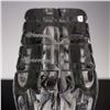 Image 5 : Dresden Cut Crystal Rectangular Vase
