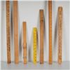 Image 3 : Collection of 7 Americana Advertising Yardsticks & Folding Rulers