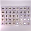 Image 1 : 40pc Jefferson Nickel Coins 1951-1957 Mixed Mintmarks