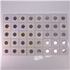 Image 2 : 40pc Jefferson Nickel Coins 1951-1957 Mixed Mintmarks
