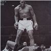 Image 2 : Muhammad Ali vs Sonny Liston Fight Phantom Punch Poster on Board