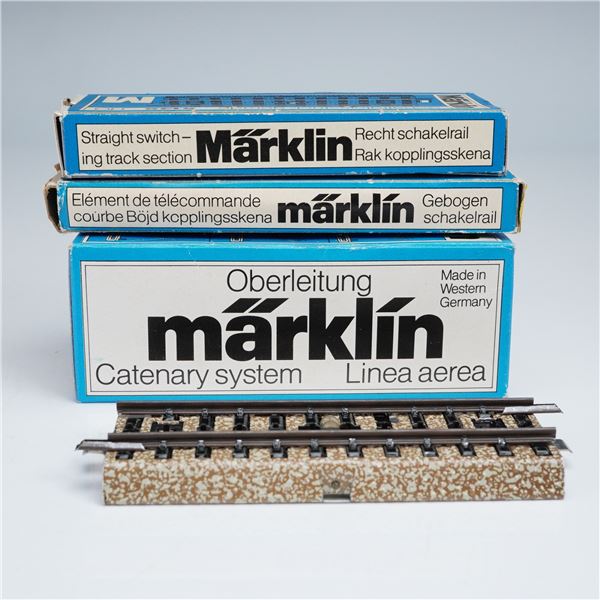 3pc Marklin HO Scale Railroad Model Parts Set