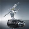 Image 1 : 2p Swarovski Magic of Dance Crystal Figurine & Plaque, Anna