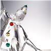 Image 5 : 2pc Swarovski Masquerade Crystal Figurine & Plaque, Pierrot