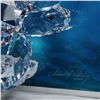 Image 2 : 3pc Swarovski Crystal Annual Edition Eternity Display w/ LED Stand + Plaque