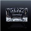 Image 3 : 3pc Swarovski Crystal Annual Edition Eternity Display w/ LED Stand + Plaque