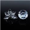 Image 2 : 4pc Swarovski SCS Crystal Figurine, Ornaments, and Paperweight