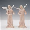 Image 3 : 5pc Lefton Porcelain Angel Wall Figurines, The Christopher Collection