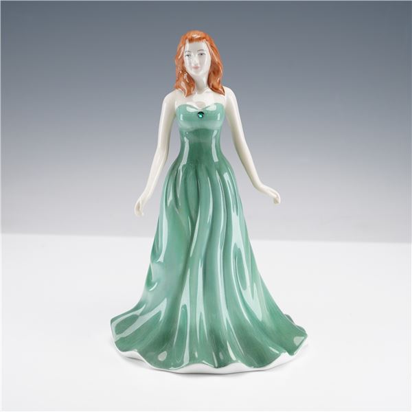 Royal Doulton Figurine The Gemstones Collection May, Emerald HN4974