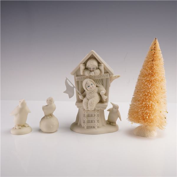 4pc Department 56 Snowbabies Figurines
