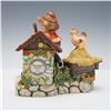 Image 2 : 2pc Goebel Hummel Figurine & Hummelscape, Farm Hand & Millenium Harvest