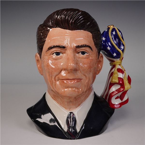 Royal Doulton Large Character Jug, Ronald Reagan D6718