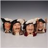 Image 1 : 4pc Royal Doulton Large Character Jug Collection Three Musketeers