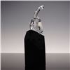 Image 4 : Swarovski Crystal Soulmates Clear Panther on Granite Figurine-Signed