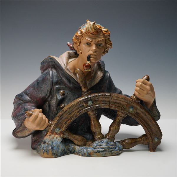 Lladro Porcelain Sculpture, Seaman/Helmsman 1011325