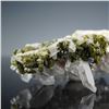 Image 8 : Quartz Crystal Cluster Mineral Specimen w/ Epidote & Hematite Inclusions
