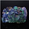 Image 2 : Azurite and Malachite Mineral Specimen on Iron Matrix