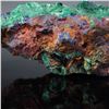Image 6 : Azurite and Malachite Mineral Specimen on Iron Matrix