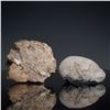 Image 9 : 2pc Mineral Specimens, Apophyllite and Blue Celestite