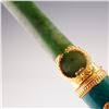 Image 5 : Russian Faberge Style Gilt Silver and Nephrite Letter Opener