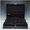 Image 1 : Hercules Black Lacquer Flatware Chest with Key