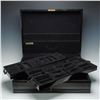 Image 2 : Hercules Black Lacquer Flatware Chest with Key