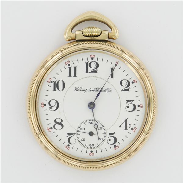 16s 10K Rolled Gold Plate Case Pocket Watch