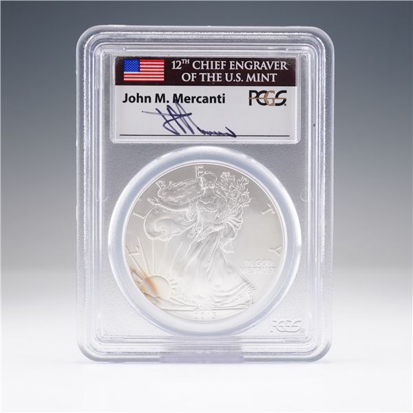 2013 American Silver Eagle First Strike $1 Coin PCGS MS70