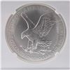 Image 4 : 2021 American Silver Eagle Type 2 First Day Issue $1 Coin NGC Graded MS70
