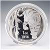 Image 2 : 2018 Republic of Korea Tiger 1 Ounce Round