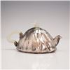 Image 1 : Asian Silver and Gilt Lotus Pod Teapot