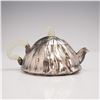 Image 2 : Asian Silver and Gilt Lotus Pod Teapot