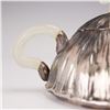 Image 3 : Asian Silver and Gilt Lotus Pod Teapot