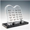 Image 1 : Shlomi Haziza Lucite Prayer Sculpture