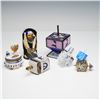 Image 1 : 7pc Judaica Decorative Collection with Dreidels, Boxes, and Nesting Dolls