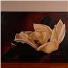 Image 1 : Janet Joslin, Oil Painting on Canvas, Magnolia Flower, Signed