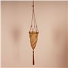 Image 1 : Venea Stvdivm by Mariano Fortuny Silk Lamp with Bronze Hanging Light Socket