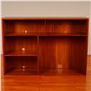 Image 1 : Mid Century Modern Teak Bookshelf with Open Storage