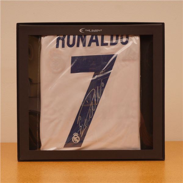 Cristiano Ronaldo Signed Real Madrid Jersey 2016-2017 Season w/ COA